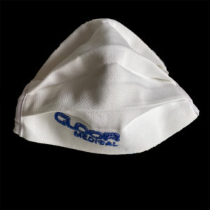 Maske mit LOGO als Beispiel
